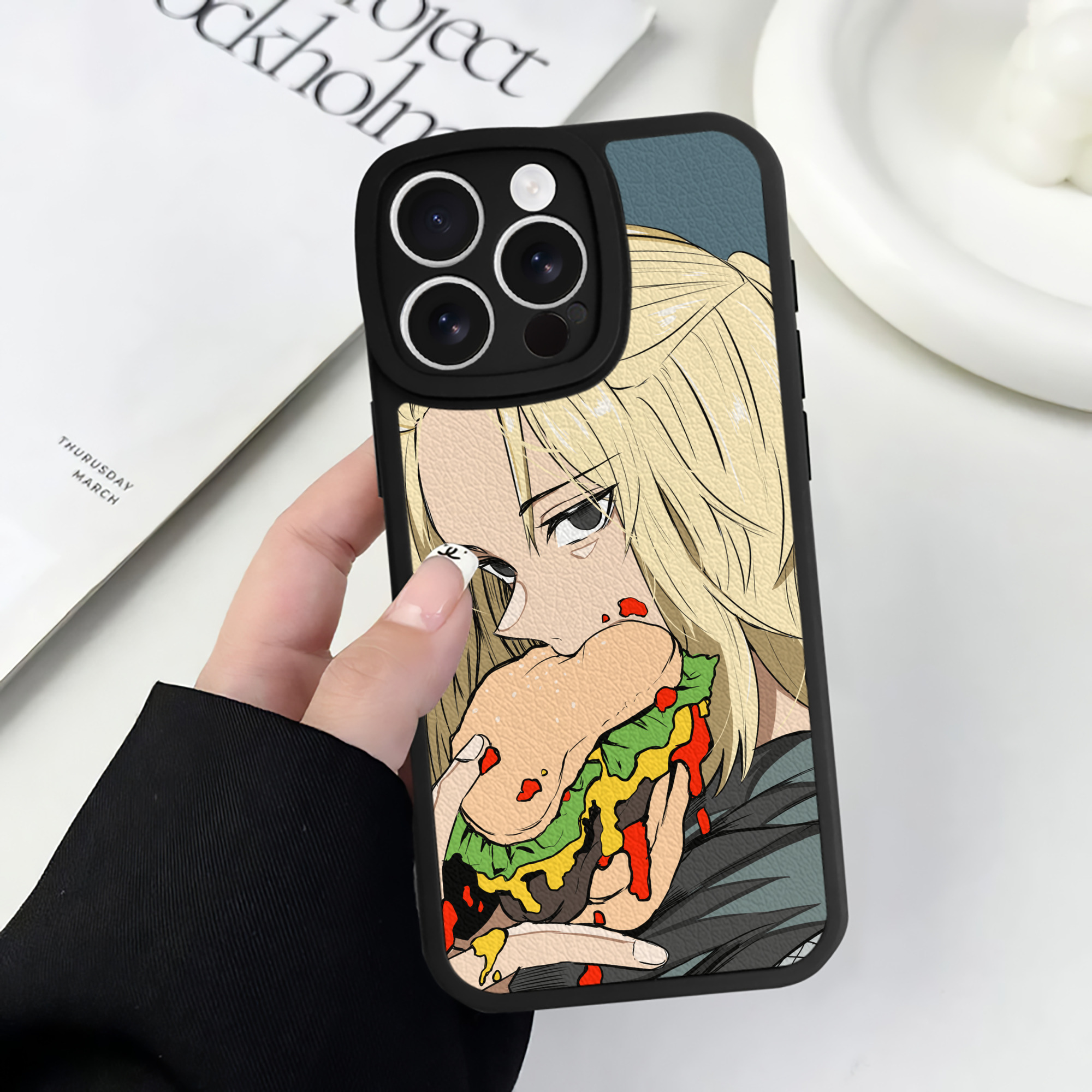 （画像用） 東京リベンジャーズ Tokyo Revengers 【iPhone 16シリーズ対応】シリコンスマホケース（レザー調） 材質：シリコン